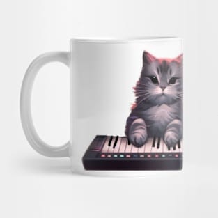 Keyboard Kitty T-Shirt Mug